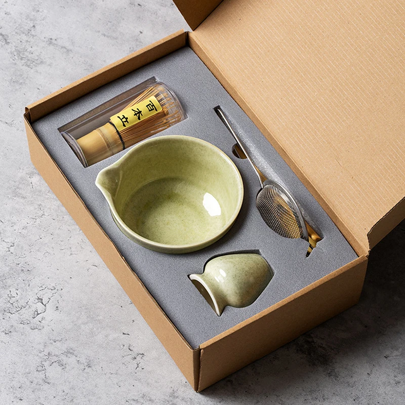 Matcha Bowl Chawan - Set Perlengkapan Upacara Matcha Jepang 4/5/6/7