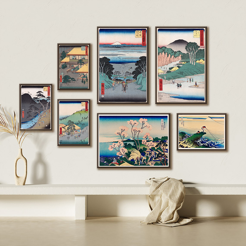 Japanese Lifestyle And Traditions - Poster Lukisan Kanvas Seni Dinding Cetak