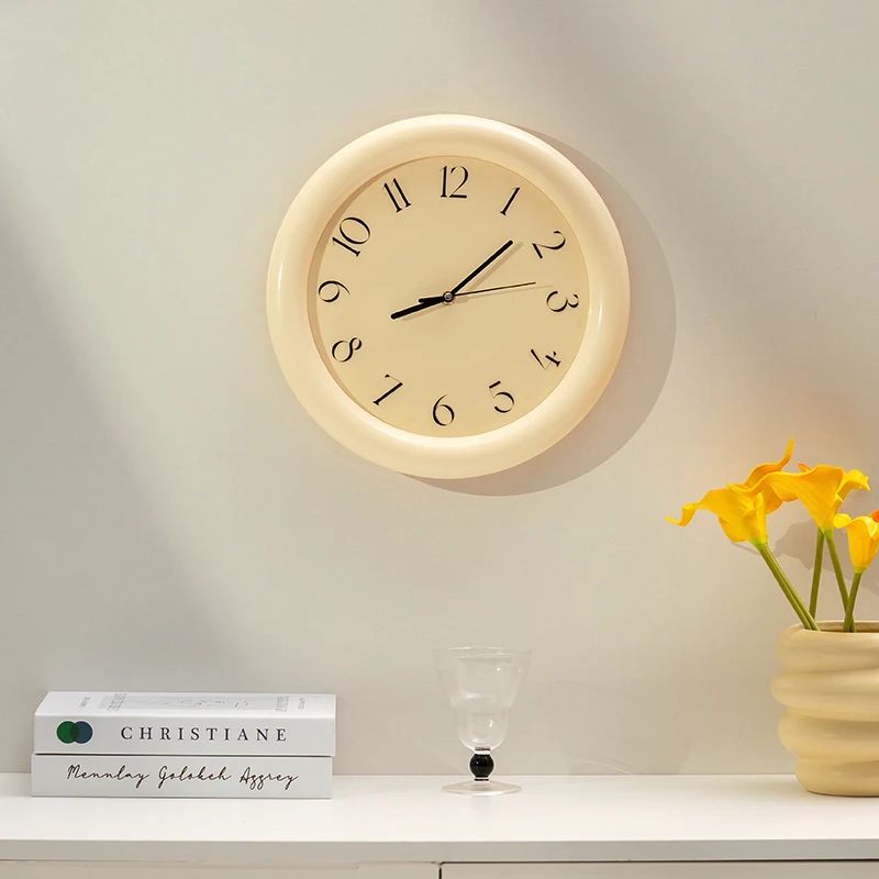 Jam Dinding Bulat Gemuk Gaya R - Japanese Minimalist Lifestyle ulasan dan harga