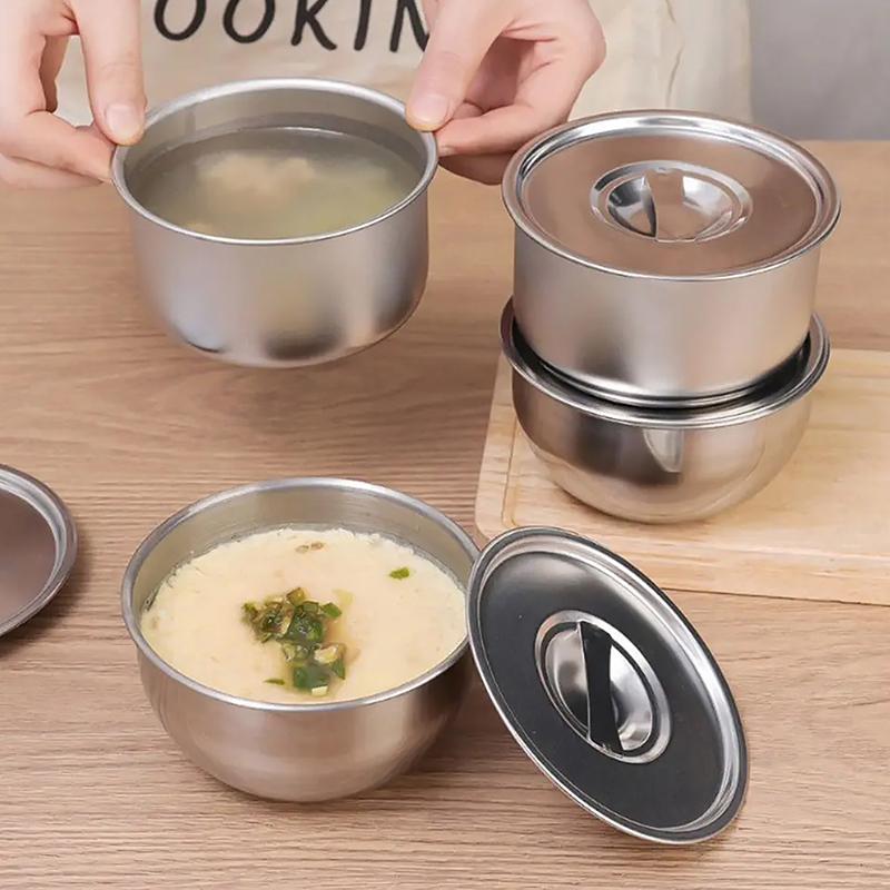 Mangkuk telur kukus baja tahan - Matcha Bowl Chawan ulasan dan harga