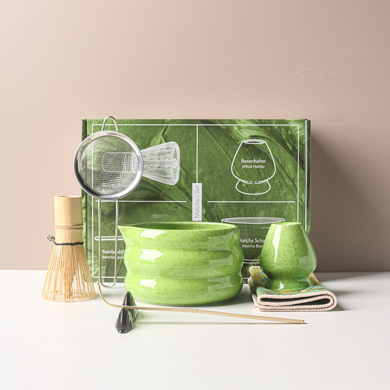 4/7PCS Set Matcha Jepang Mangk - Matcha Bowl Chawan ulasan dan harga