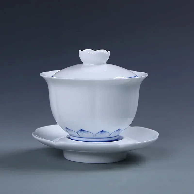 Jingdezhen-mangkuk teh Gaiwan  - Matcha Bowl Chawan ulasan dan harga