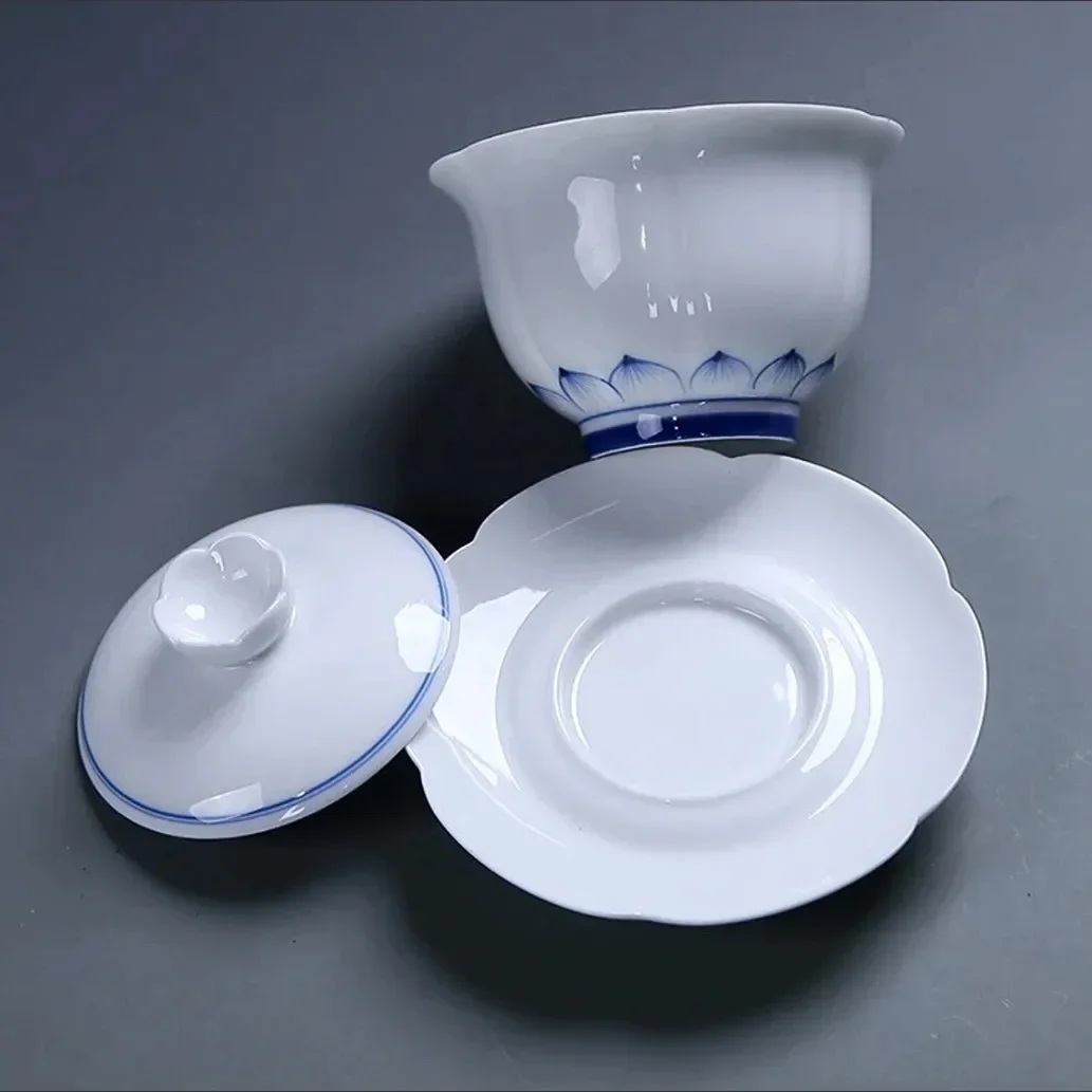Jingdezhen-mangkuk teh Gaiwan  - Matcha Bowl Chawan ulasan dan harga