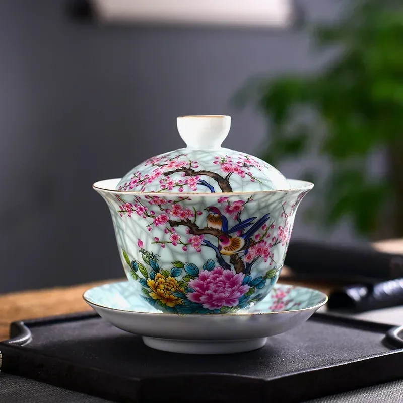 Jingdezhen-mangkuk teh Gaiwan  - Matcha Bowl Chawan ulasan dan harga