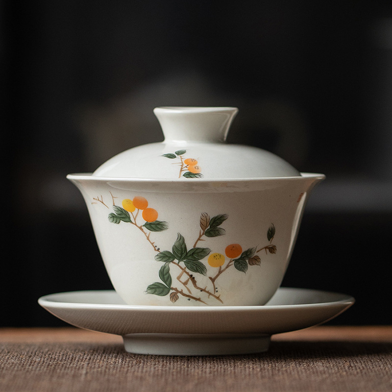 Rumput dan kayu keramik Gaiwan - Matcha Bowl Chawan ulasan dan harga